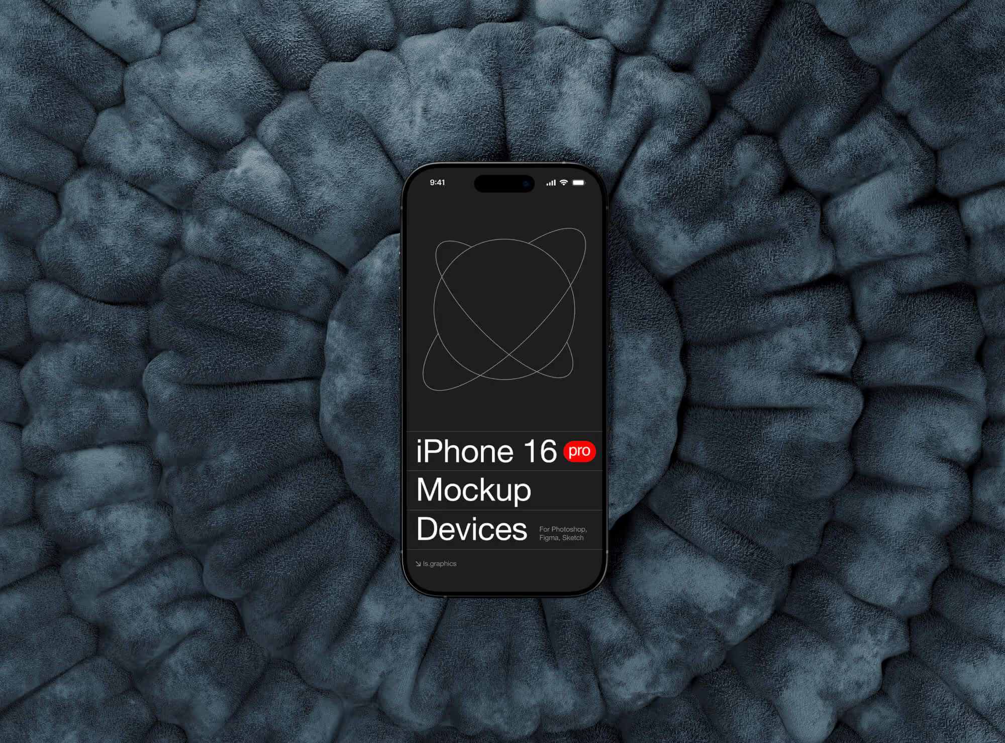 Free Stylish iPhone 16 Pro Mockup